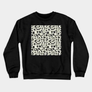 MATISSE BLACK AND CREAM ABSTRACT Crewneck Sweatshirt